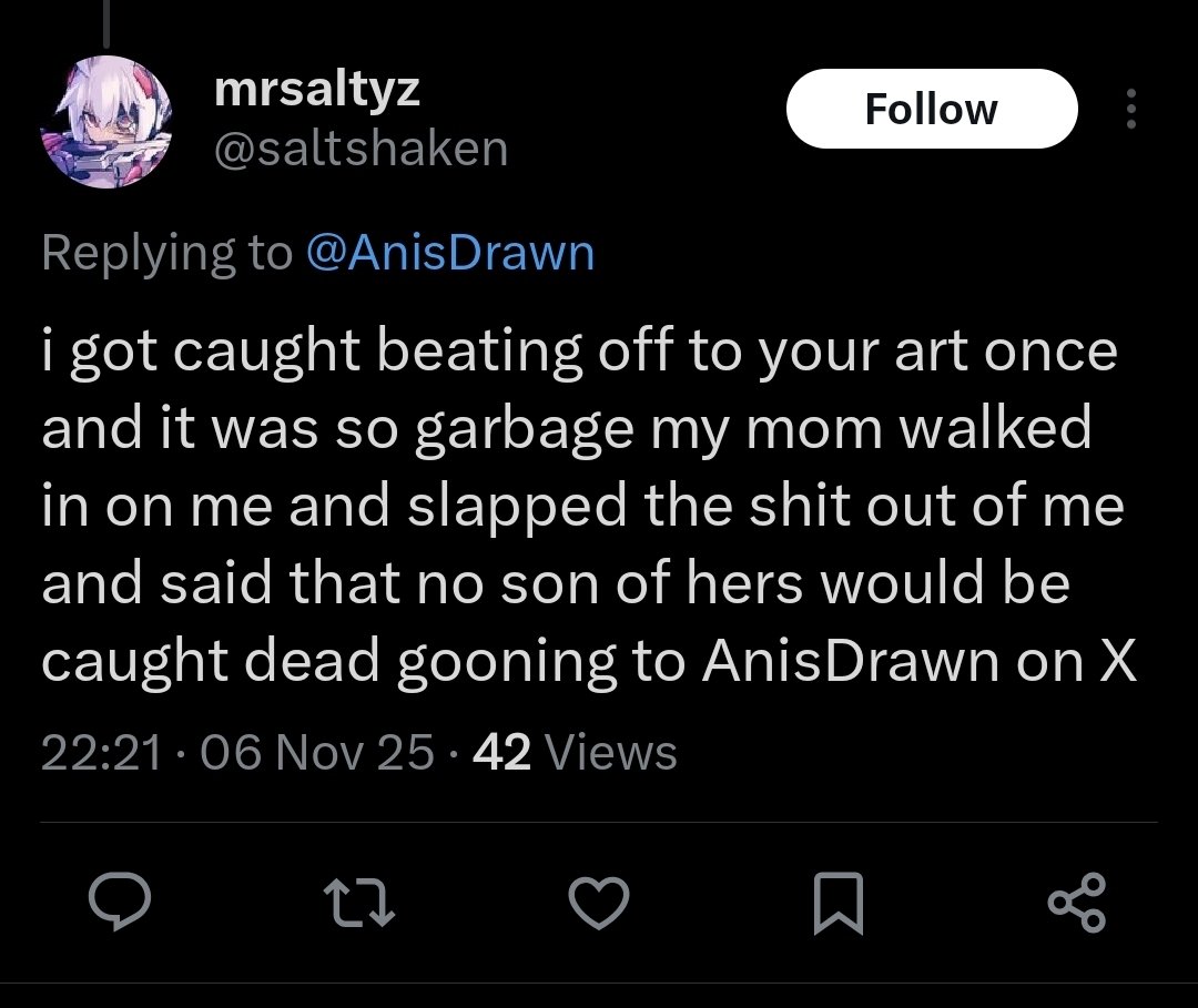 Least unhinged twitter comment