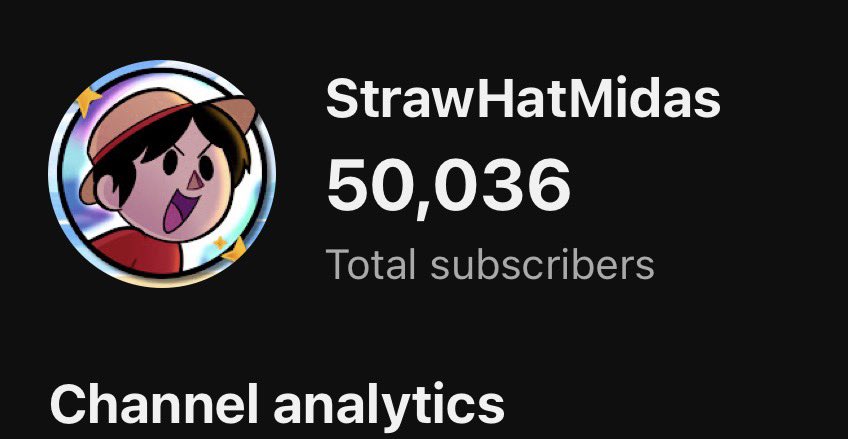 A huge THANK YOU to everyone who has subscribed. I never thought I would hit 100 subscribers let alone 50,000. You all have given me the best year in my life and I hope I can give back you all in some way in the future :D