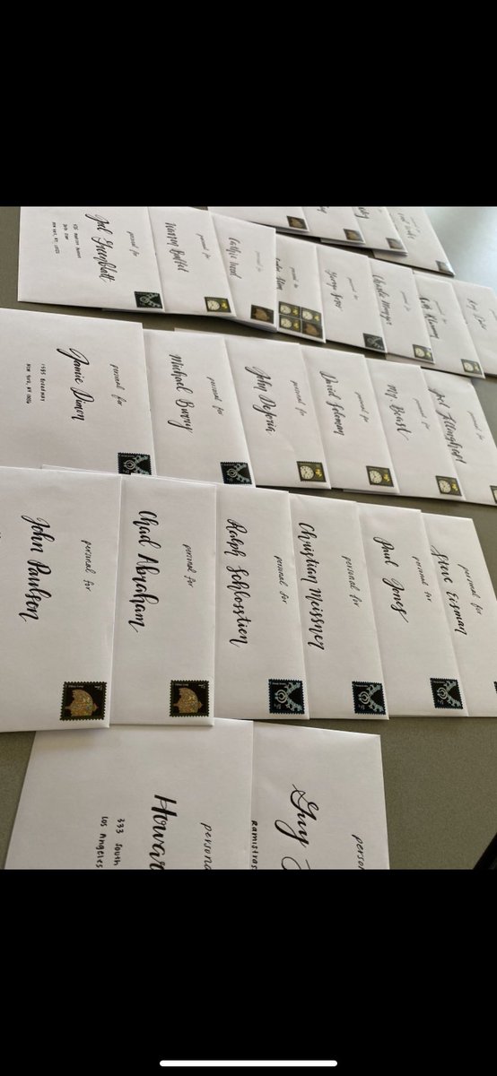 When I was just getting started, I sent hundreds of handwritten letters to people i looked up to.  

Favorite response was from none other than Warren Buffett and I ended up going to the Berkshire Hathaway annual meeting 

Do things that don’t scale