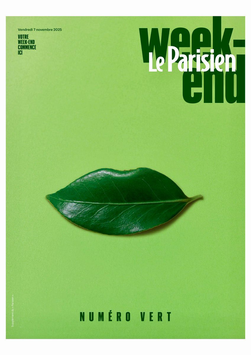 Rdv en kiosque pour le numéro vert <a href="/le_Parisien/">Le Parisien</a> week-end 💚🍀🌲🥬🌱🌿🪲♻️🍏