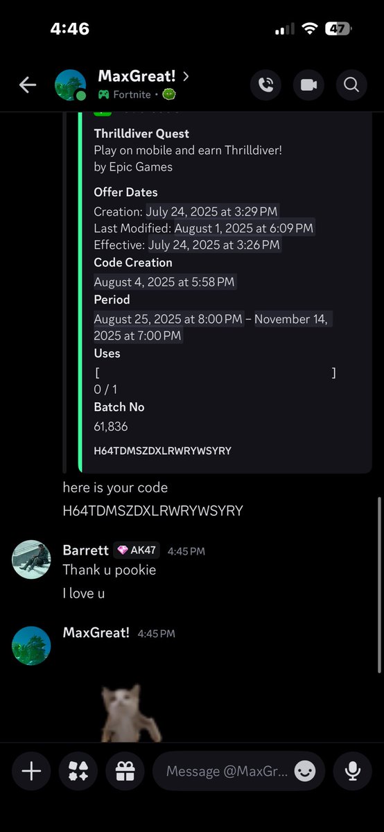 Thank you pookie <a href="/MaxGreat755/">MaxGreat</a> #MaxGreatLegit