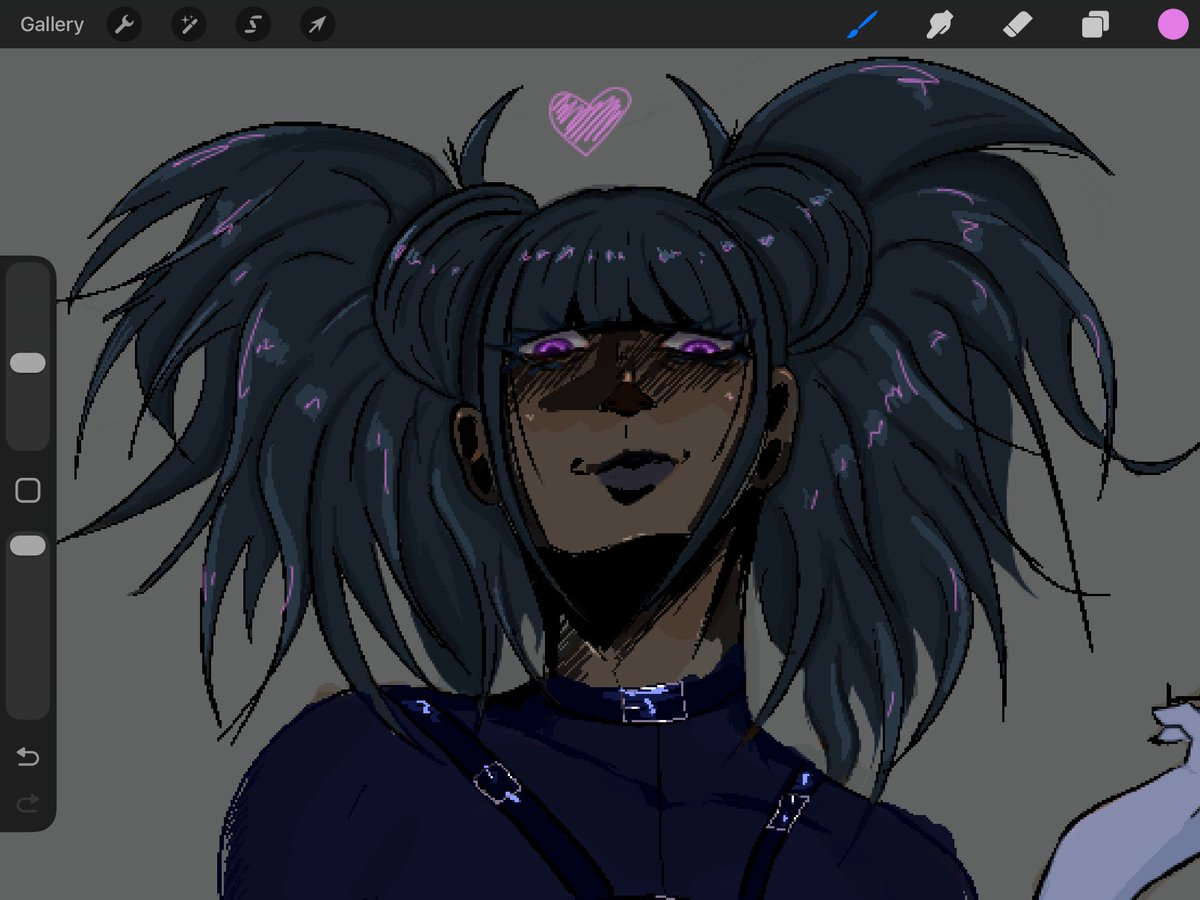 mlaytsta's tweet image. My gachioc in my school notes vs their first draft... Stupid ass