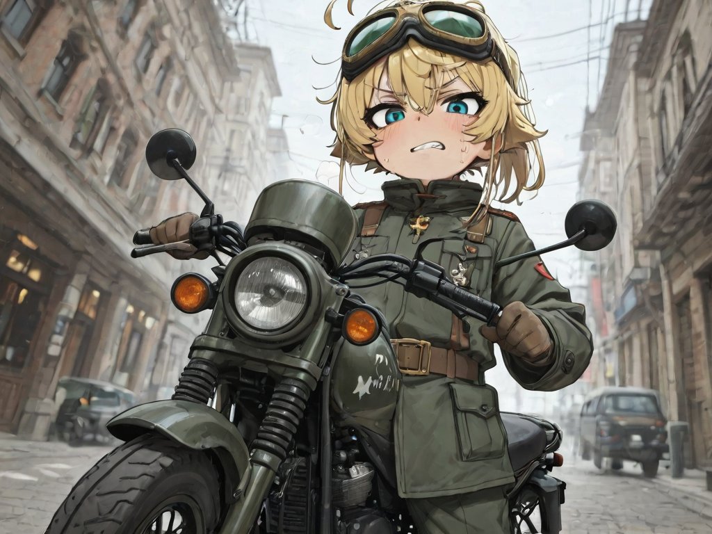 Nerimastyle's tweet photo. New artwork 🌙   Full version and extra content on Patreon ↓ https://t.co/RqAl1lmmRv #AIart #digitalillustration #animeart #Tanya #SagaOfTanya https://t.co/1EBd4J2TD3