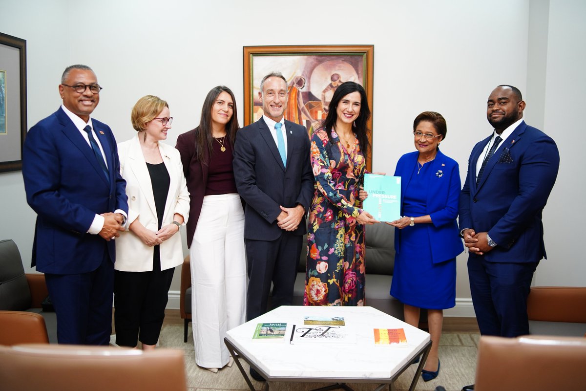 Had the privilege to join a high-level dialogue on Responsible AI in the Caribbean with Trinidad &amp; Tobago’s authorities. 🇹🇹 As the first nation with a Minister of AI, the country is leading innovation that drives equity, resilience &amp; trust, with UNDP supporting every step.