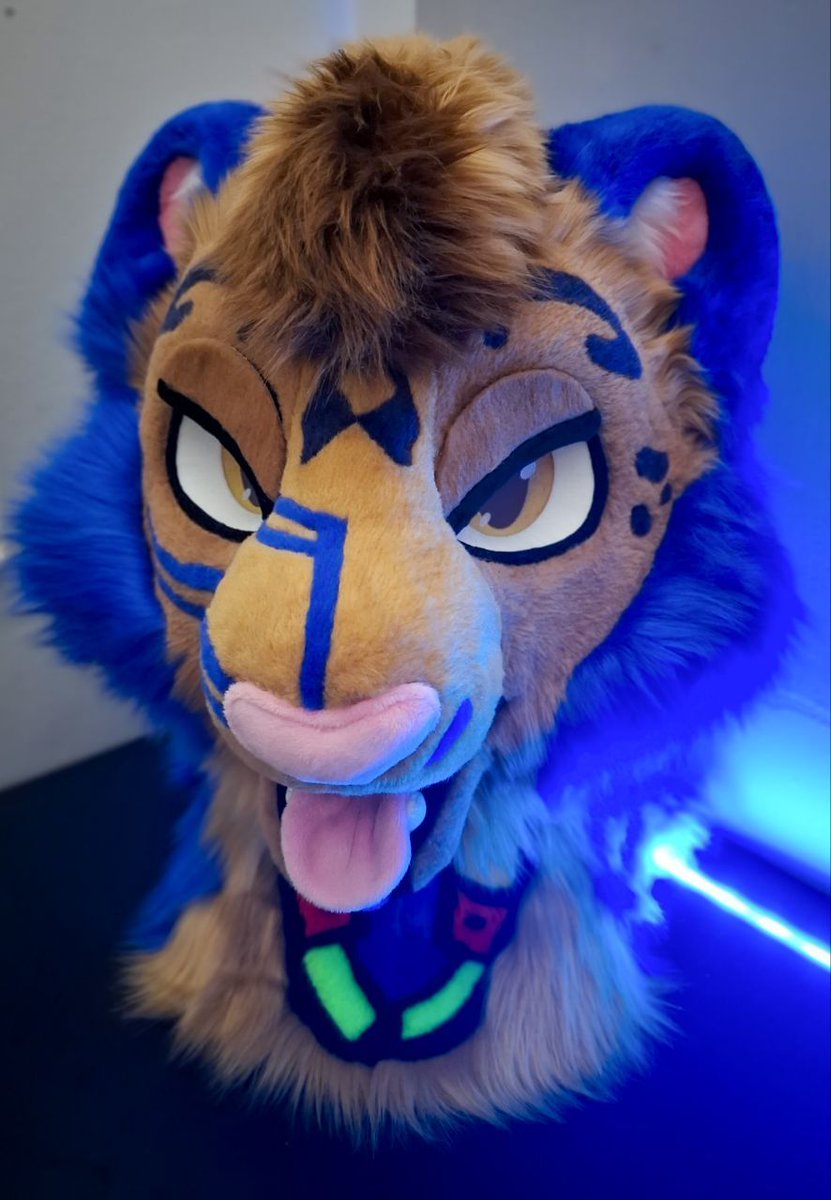 New fursuit is out! ✨
This was by far the most challenging project I’ve ever worked on. Look on all those markings! But I couldn’t be happier with how it turned out in the end!

💙 Wik

What do you think of him? 👀