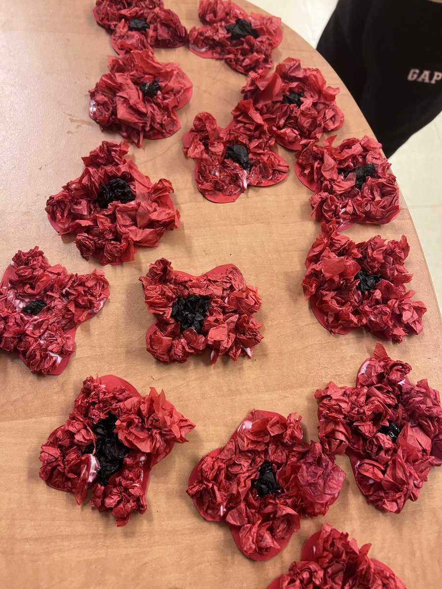 Always one of my favourite projects. Je me souviens. #nlschools #RemembranceDay #jemesouviens