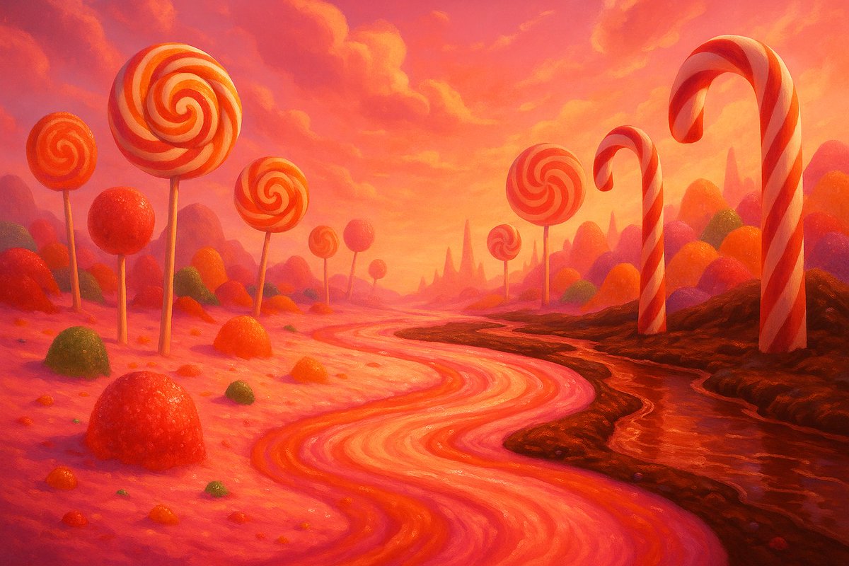 CloudLovenBjane's tweet image. 🎂✨️ Birthday REDO ✨️🎂

Welcome to Candy Land: 

                         📍The Sugared Wasteland
