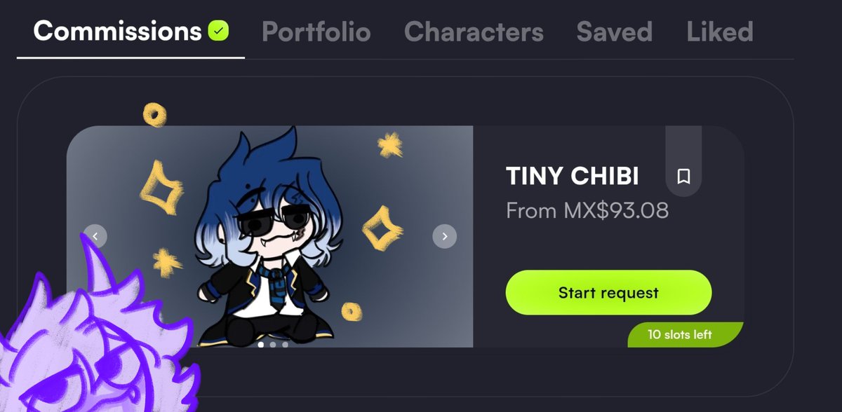 ¡¡TENGO VGEN!!
Pero no se preocupen, si no saben como usarla, MIS MD SIGUEN ABIERTOS PARA HABLAR DE FORMA HABITUAL SOBRE COMISIONES.

AHORA MISMO OFREZCO CHIBIS A SOLO
¡5 DOLARES!
¡Cualquier COMPARTIDO es apreciado!
#commissionsopen
#vgenartist
#VGenComms
vgen.co/HotakaJacob119…