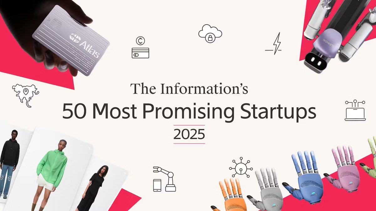 cline's tweet photo. Very excited to be included in The Information's 50 Most Promising Startups! https://t.co/DgY8BqObxn