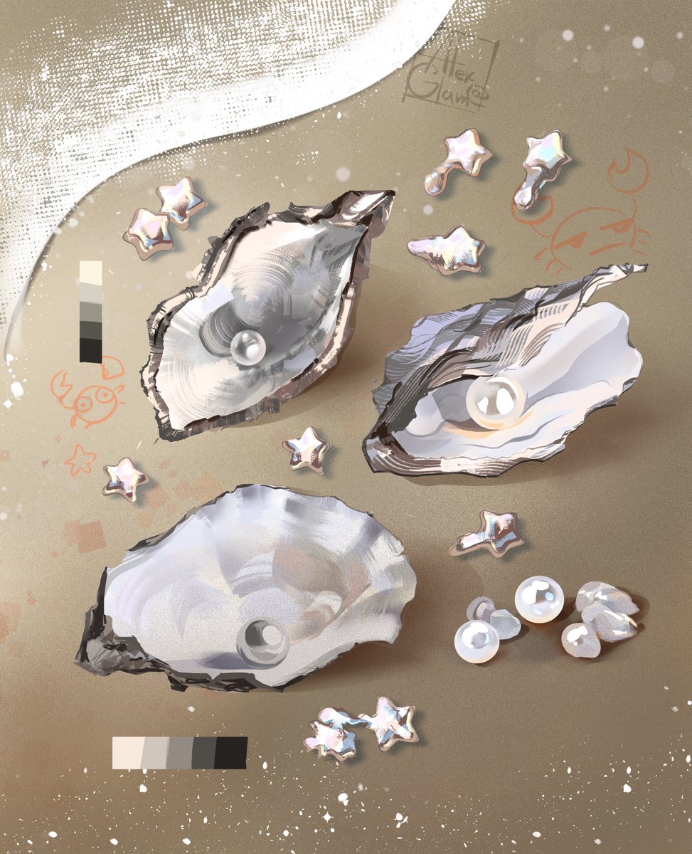 Day 5. Pearl🔘
#huevemberchallenge