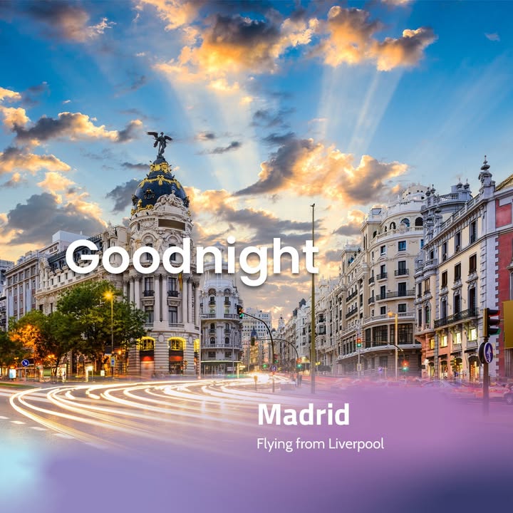 LPL_Airport's tweet photo. City breaks don't get much better than Madrid. Incredible attractions, great green spaces and mouthwatering food.

Fly to the Spanish capital from Liverpool next summer three times a week with Ryanair 👉 https://t.co/QY6g2Bgn01 https://t.co/GggbpEx7yI