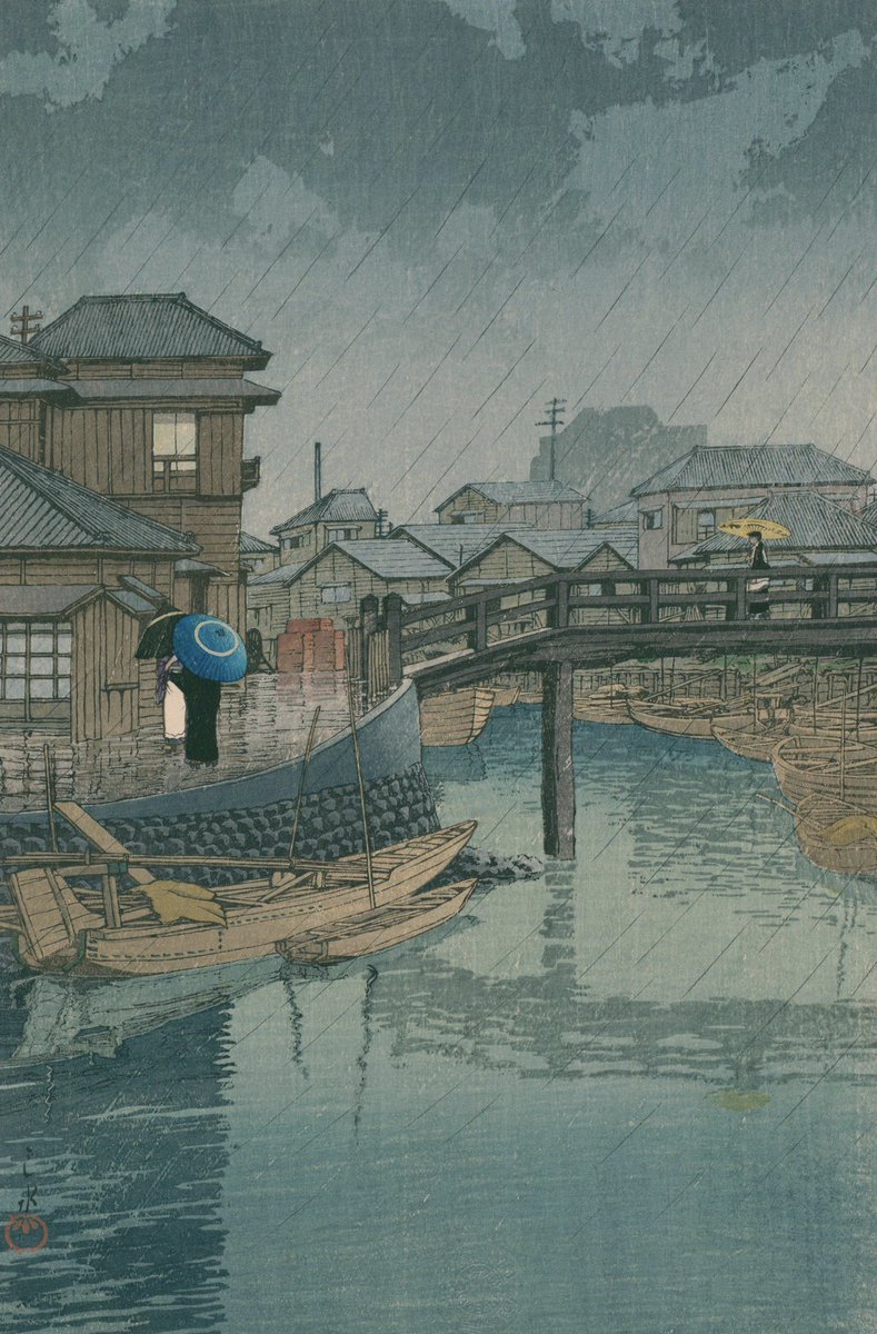 298/▲石公 水墨画 『灘江〇雨』 肉筆 サイン/落款在 山水図 絵画 中国画 額装 鞆の浦福禅寺對潮楼に水墨画を奉納 | 池尻琇香の世界