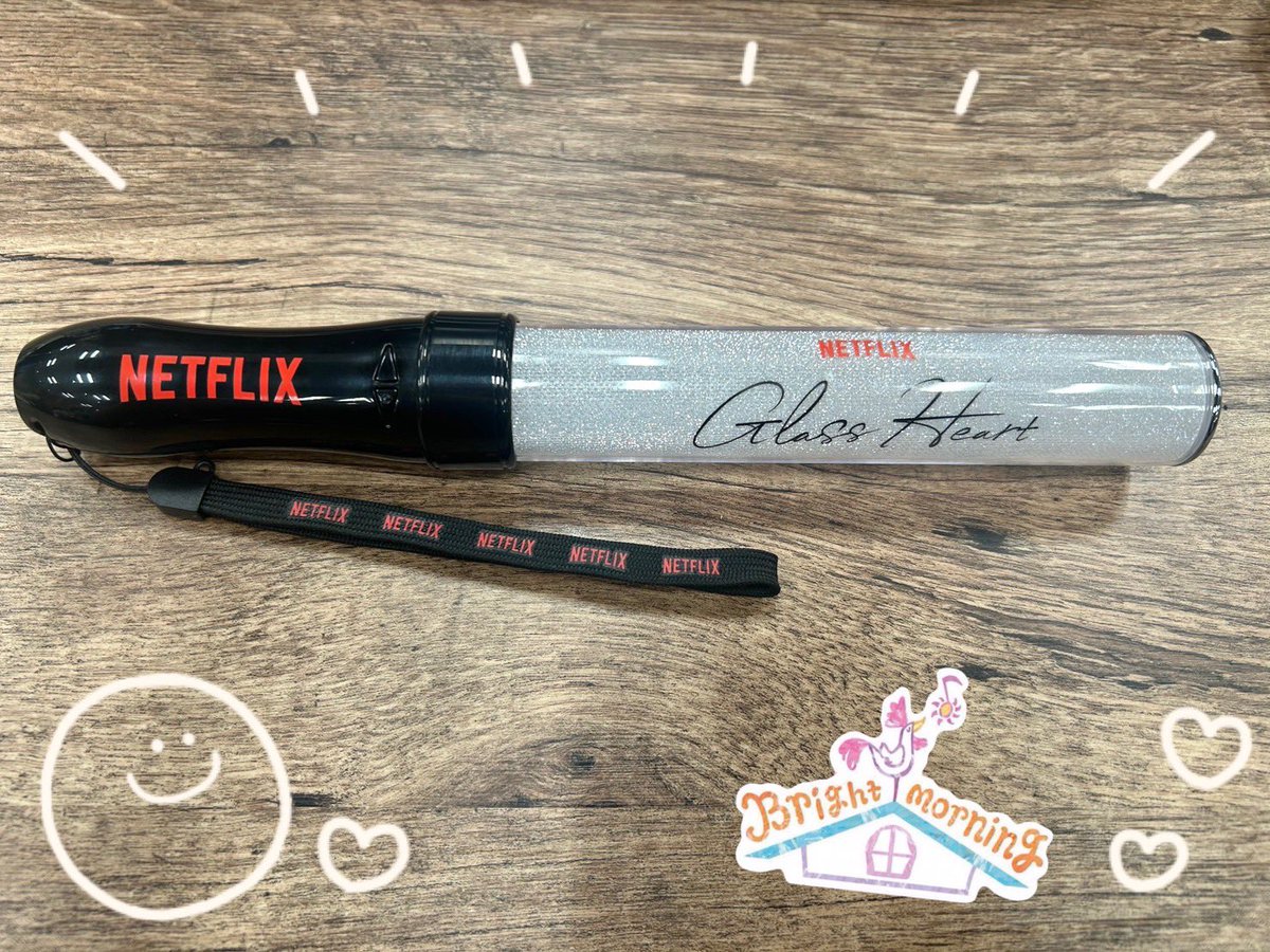 NETFLIX グラスハートTENBLANK ペンライト FM802 BRIGHT MORNING on X