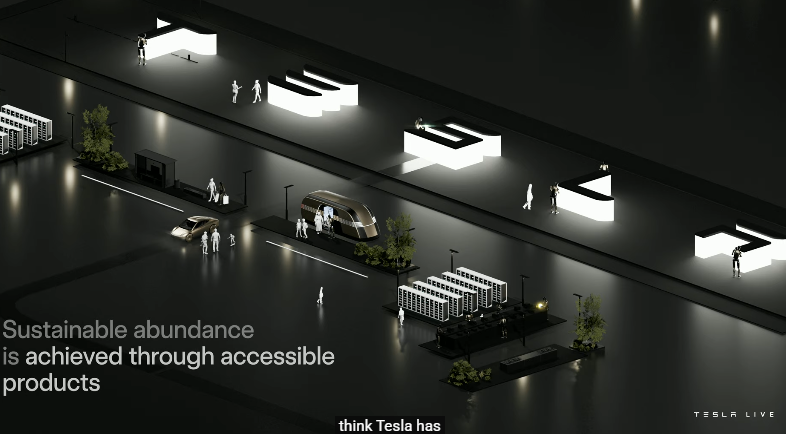 techAU's tweet image. Sustainability abundance Tesla-style.. Robovan still chillin'