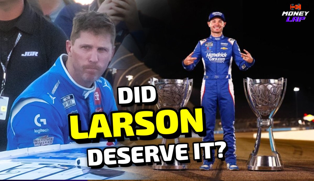 NEW MONEY LAP OUT!

🏆Championship Recap
🗓️Season Recap + Look Ahead
✅Domination &amp; Parity
⏰Overtime + Format Debate
and more!

👉 youtu.be/6_yL5yRNRRM?si…

#NASCAR