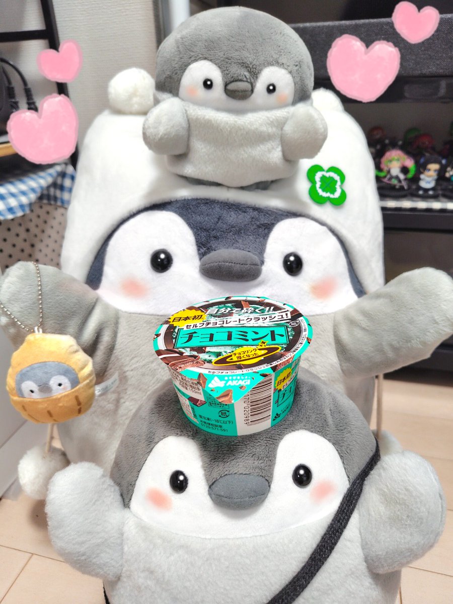 WxAxcs's tweet image. チョコミントよりもコウ・ペン・ちゃん🩷