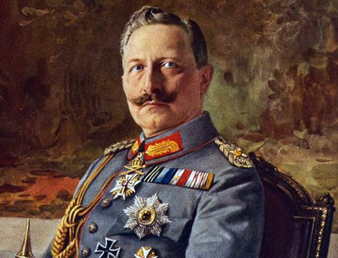 On this day in 1918, Kaiser Wilhelm II gives up the German throne and goes into exile. He dies in the Netherlands in 1941 at the age of 82.