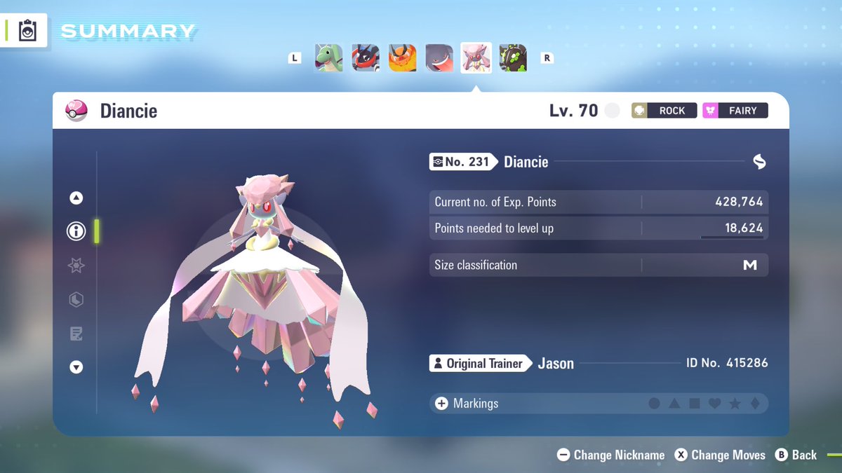 odeerodeer's tweet image. caught my queen in a love ball 🩷 it only took AN HOUR 😭 
#PokemonLegendsZA