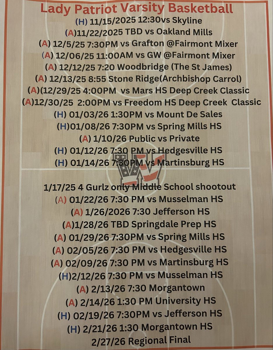 Come and check us out! 9 days! <a href="/WashingtonLady4/">Washington Lady Patriots</a> 🏀🏀🏀