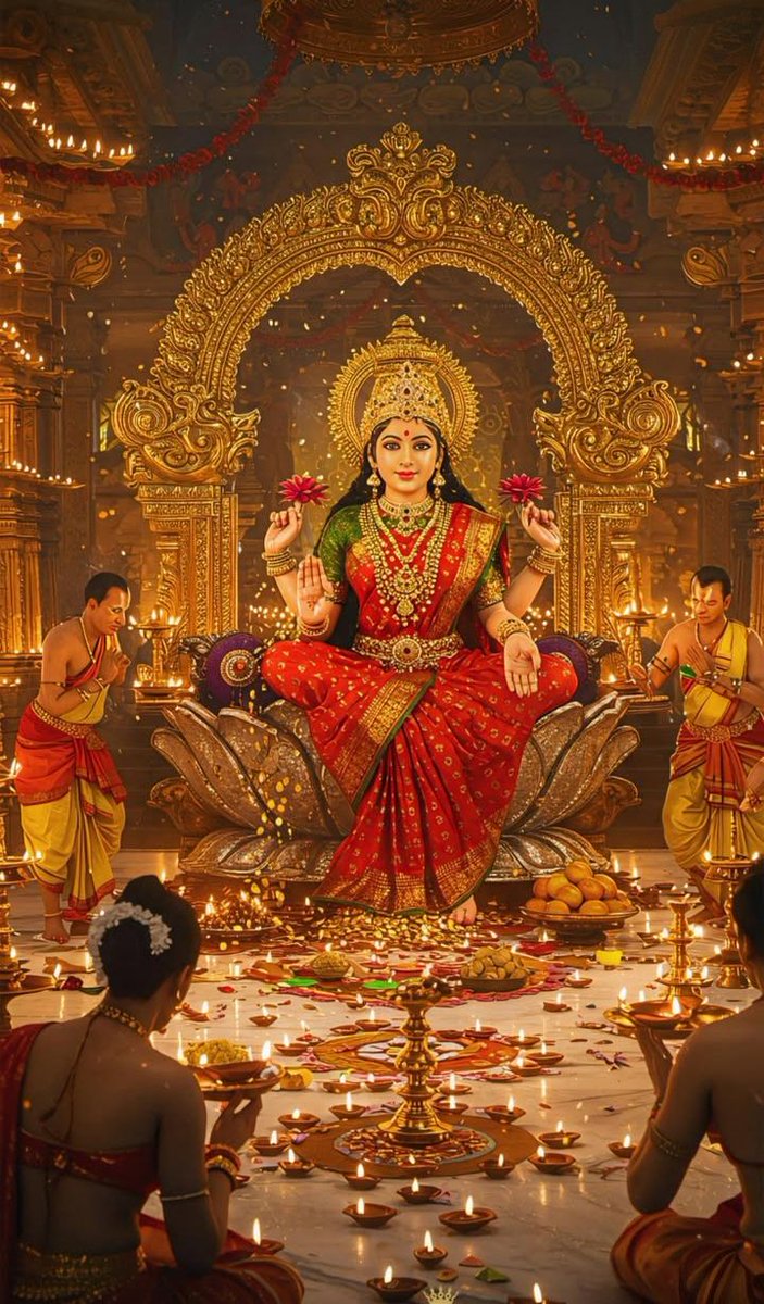 माता लक्ष्मी करुणा, समृद्धि और सौभाग्य की देवी हैं।
जहां श्रम, सत्य और भक्ति का संगम होता है,
 वहीं उनका वास होता है।

उनकी कृपा से जीवन में सुख, शांति और वैभव के फूल खिल उठते हैं मां का नाम लेते ही हर दुख-दर्द मिट जाता है और आत्मा में उजियारा छा जाता है।

जय मां लक्ष्मी 🙏🚩