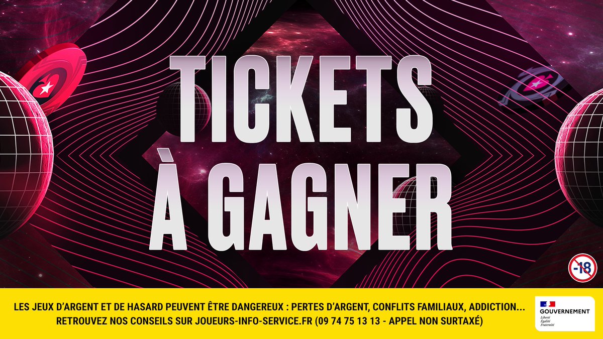 PokerStarsFR's tweet photo. 🚀 Les #GalacticSeries battent leur plein !🔥 

Et pour ceux qui n’ont pas encore embarqué, voici un boost : 15 tickets à 10 € à gagner. 😍

💬 Commentez votre [StarsID] + #secondbar pour participer 👇

⏳ Jusqu’au 8 novembre à 23h59.
📌 Règlement : https://t.co/jrNhYQelnd https://t.co/2NIoXSVDsY