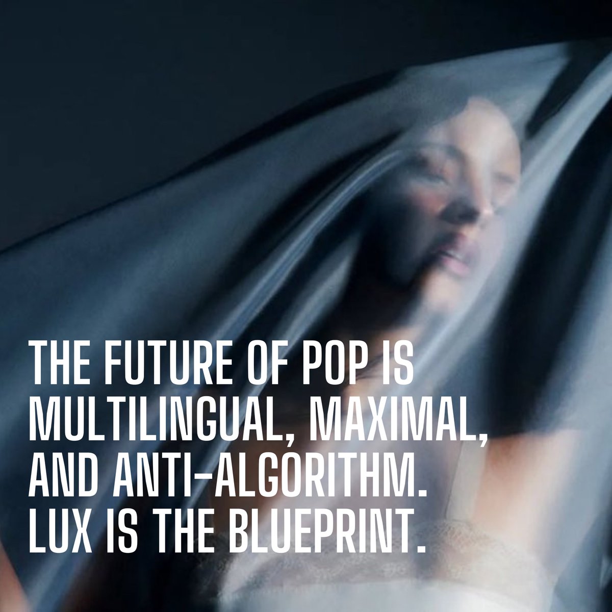 houseofbey4's tweet photo. The future of pop is multilingual, maximal, and anti-algorithm. LUX is the blueprint. https://t.co/EkXSM60Oar