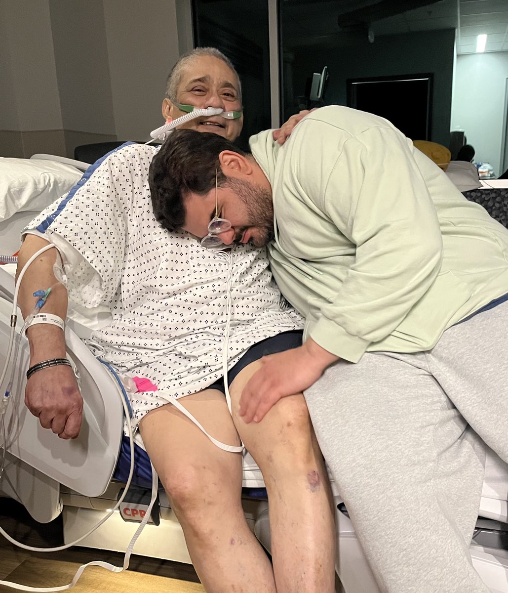 At 2:18pm my dad passed away. 

We hugged him, prayed over him, cried and laughed. He was never alone. Thank you all so much for the support and love you’ve shown my family through my time streaming and now.

I’m so glad I shared such a marvelous man with the world. 

Te amo. 💔