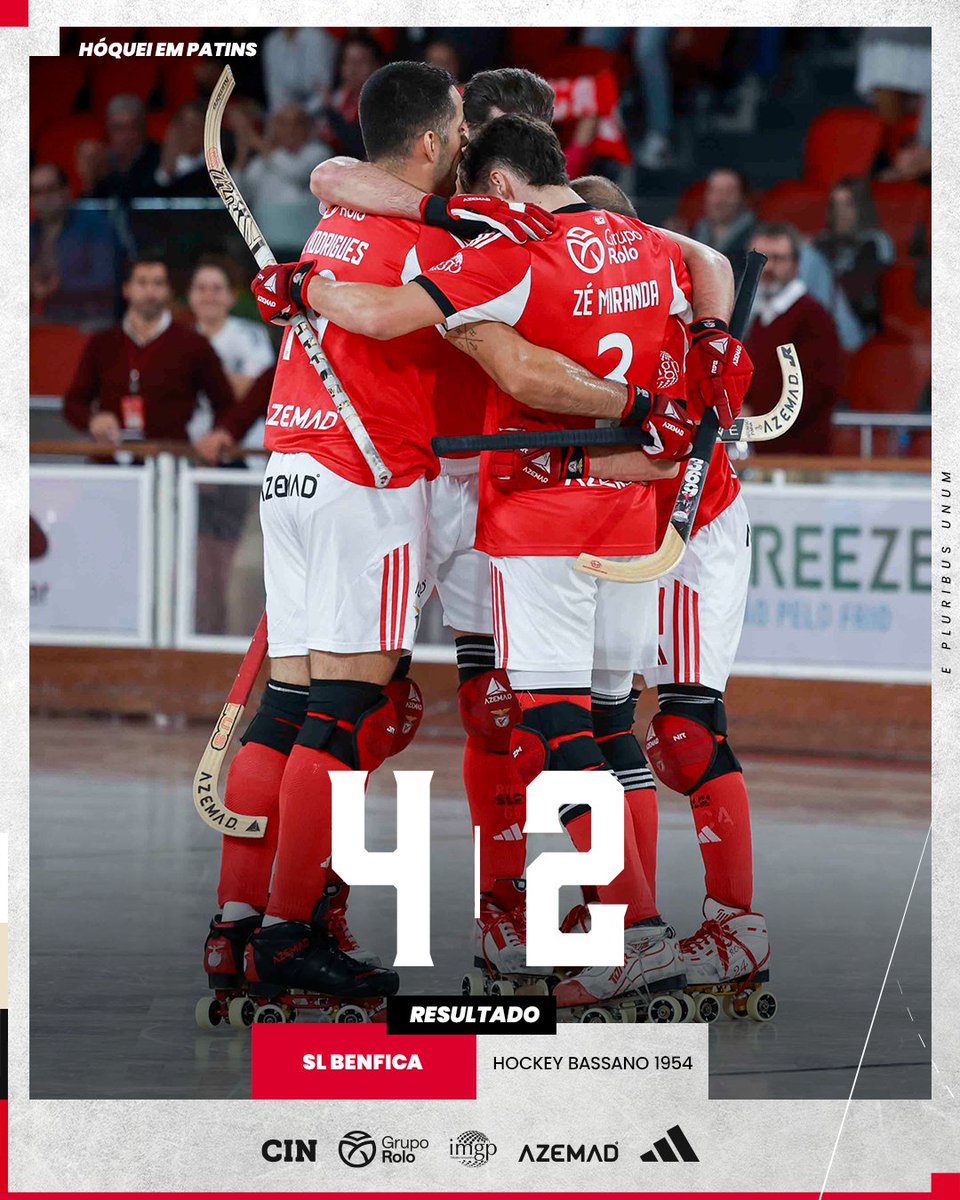 Vitória do #HóqueiBenfica na 1.ª jornada da WSE Champions League! 🔥