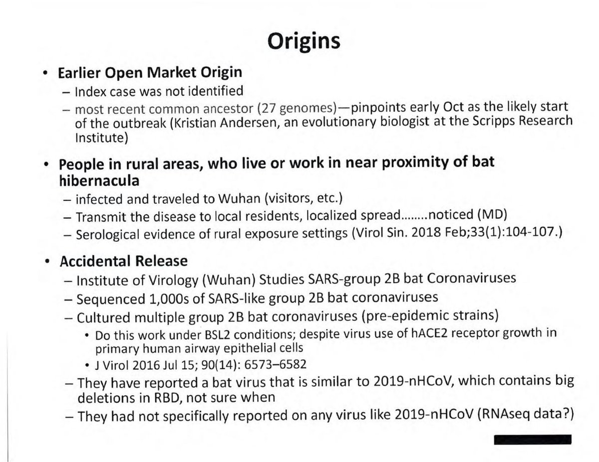 Ralph Baric is both a genius at creating new viruses and a fraud on par with Fauci. Rand Paul obtained Baric’s secret presentation to the Office of the Director of National Intelligence on January 29, 2020, in which Baric admitted that Covid might well have come from the Wuhan