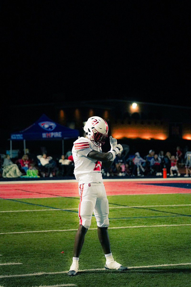 Jr Regular Season Highlights. 

~1 Interception

~11 PBU’s

~26 Total Tackles

~1 Blocked FG

~ hudl.com/v/2T9Htm

<a href="/RecruitTheG/">Gainesville FB Recruiting</a> <a href="/CoachK_Smith/">Kasey Smith</a> <a href="/CoachMaloneFB/">𝘾𝙤𝙖𝙘𝙝 𝙈𝙖𝙡𝙤𝙣𝙚</a> <a href="/CoachD_GVL/">Deon Williams</a> <a href="/RecruitGeorgia/">Recruit Georgia</a> <a href="/RadarHitList/">Radar Hit List - Elite Talent Network 🏈</a> 
<a href="/deucerecruiting/">Deuce Recruiting✌️</a> <a href="/adamgorney/">Adam Gorney</a> <a href="/UTLRecruitingDB/">UTL Recruiting DBs</a> <a href="/RustyMansell_/">Rusty Mansell</a>