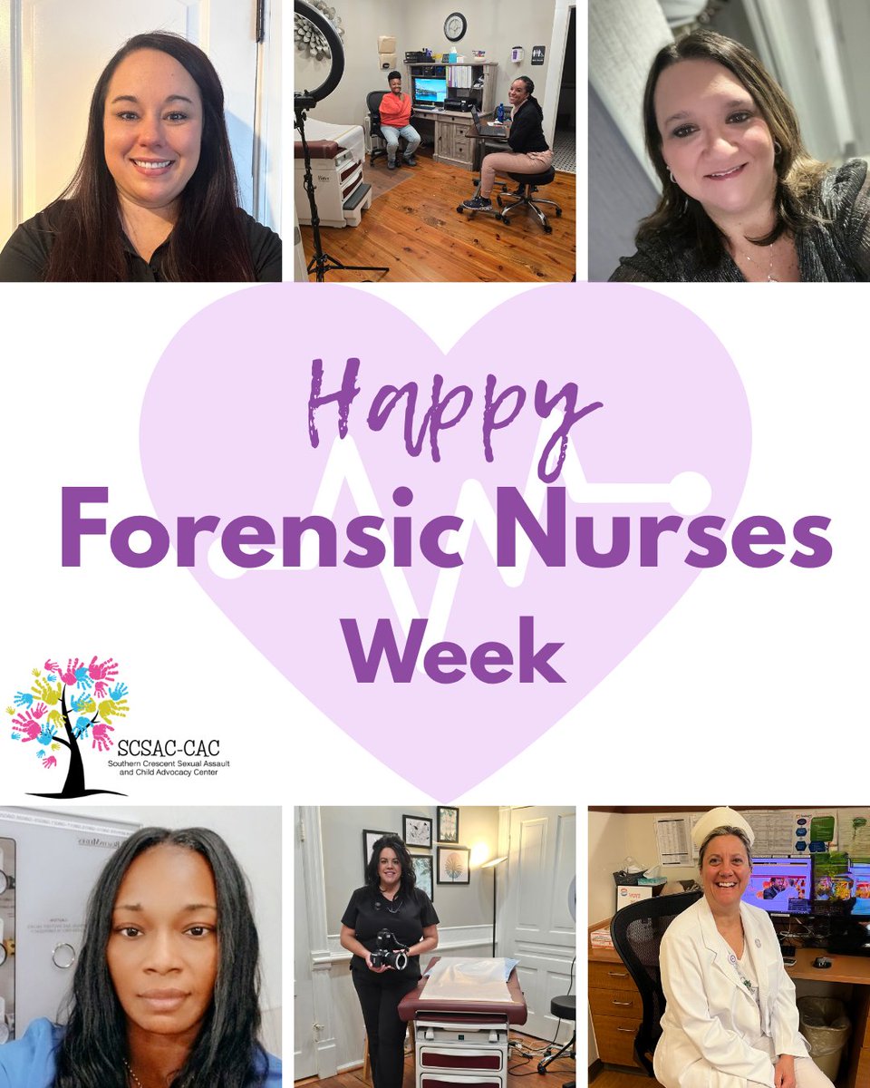 SCSAC's tweet image. Behind every survivor&apos;s strength stands a Forensic Nurse who believed, cared, and acted. Thank you to our amazing team of Forensic Nurses!💜
#ForensicNursesWeek #ForensicNursesRock #EmpowerThroughCare #TraumaInformed