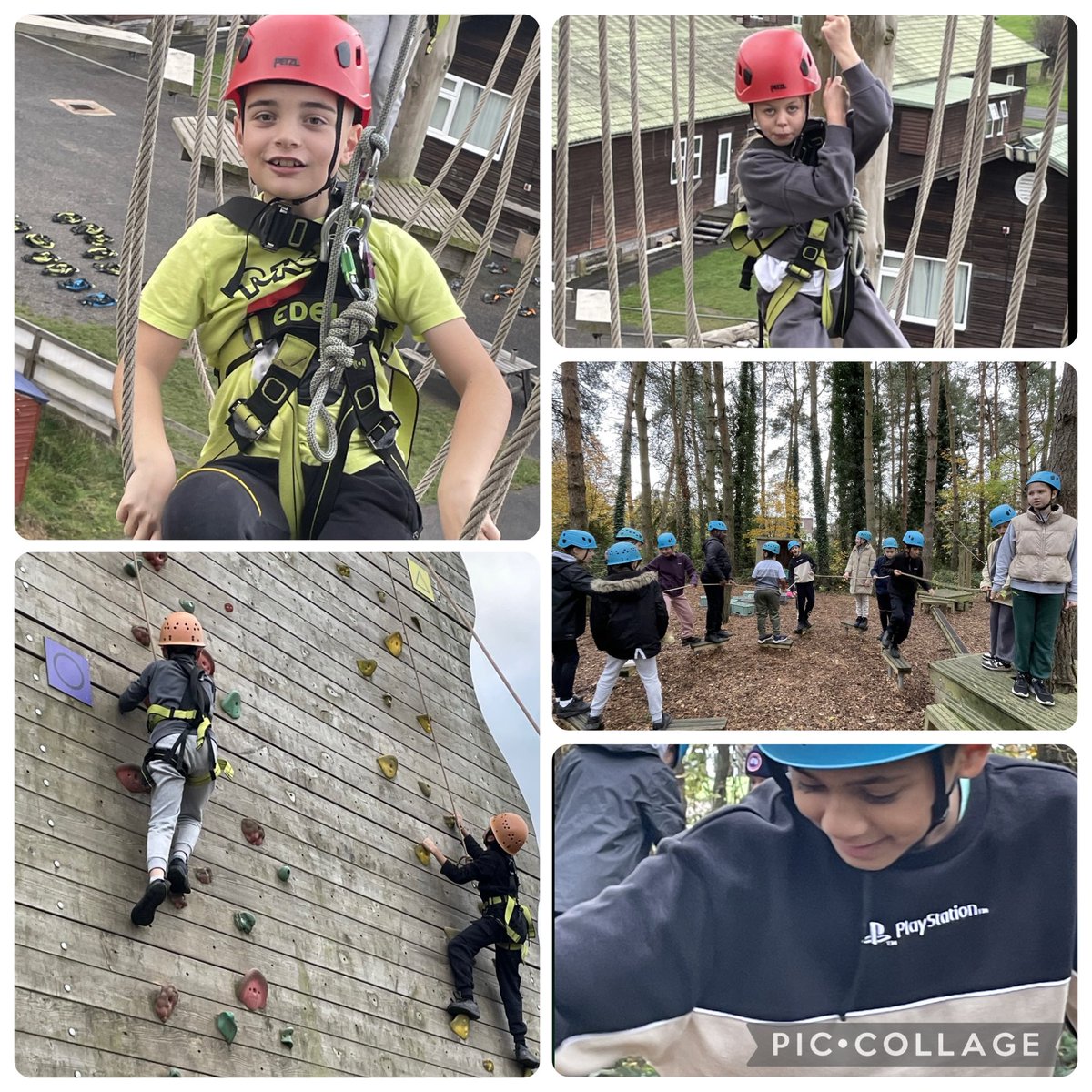 Riversideps1's tweet photo. Finally, our group 6 superstars who thoroughly enjoyed their low/ high ropes, trek and climbing! 🪖👍🏻 https://t.co/Q0SD1f4lsO