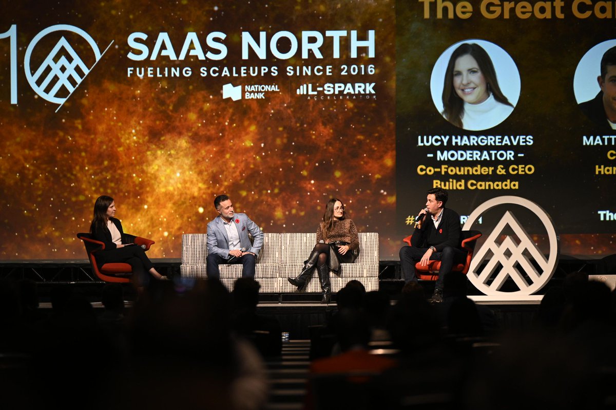 What does patriotism in entrepreneurship mean to you? 

That was my closing surprise question in yesterday's <a href="/SAASNORTH/">SAAS NORTH</a> panel. 

Fun conversation with some incredibly inspiring Canadian leaders. S/o to <a href="/rachelz_to/">Rachel Zimmer</a> <a href="/matthimel/">Matt Himel</a> <a href="/claudio__rojas/">Claudio Rojas</a> for being part of it.