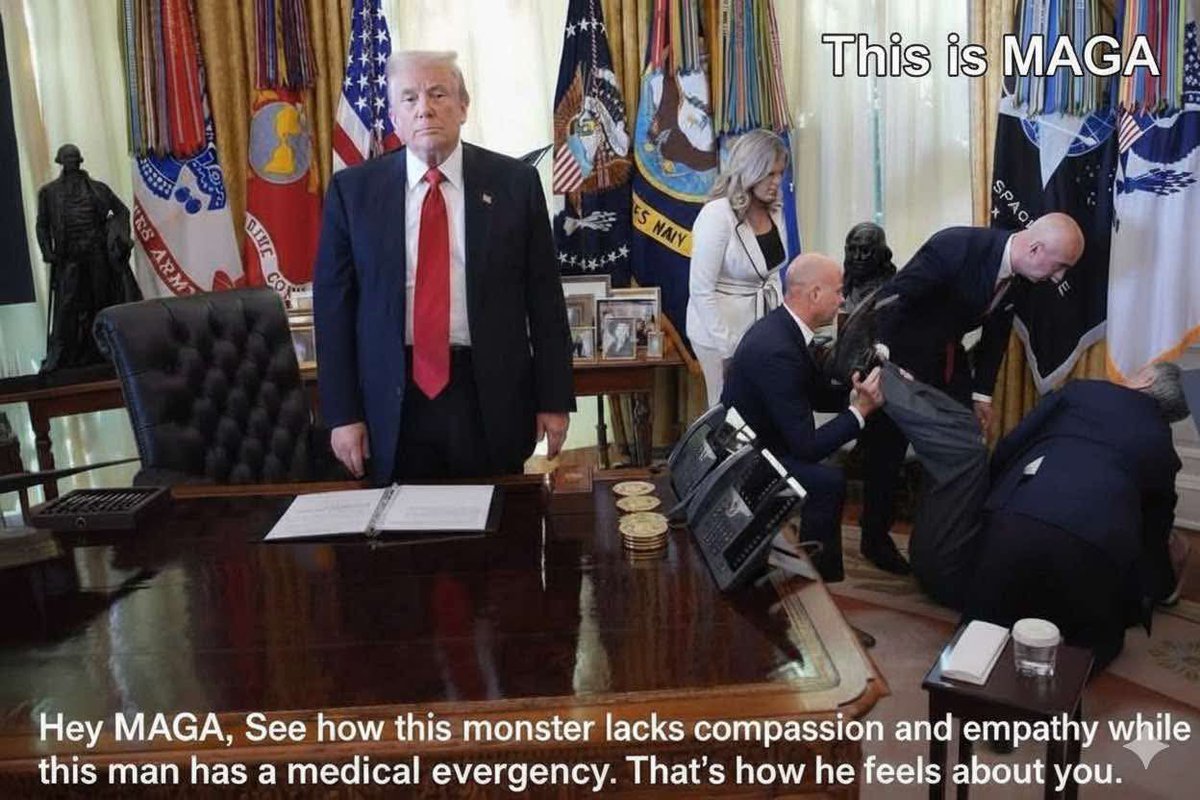 He's a soulless monster.