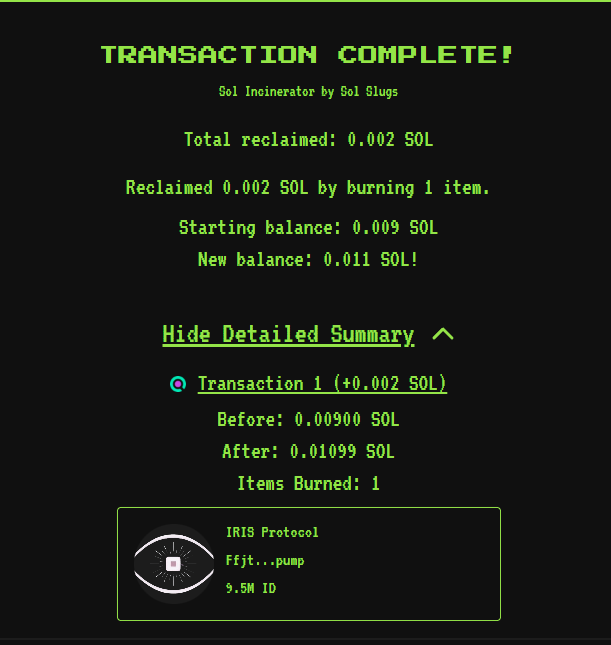 iris_protocol's tweet photo. another % burned from dev wallet

https://t.co/5K0qM0ulKB https://t.co/kawCHyh7hU