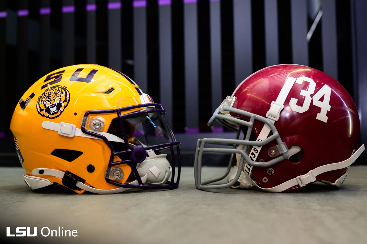 Tigers vs. Crimson Tide 
Saturday Night on ABC