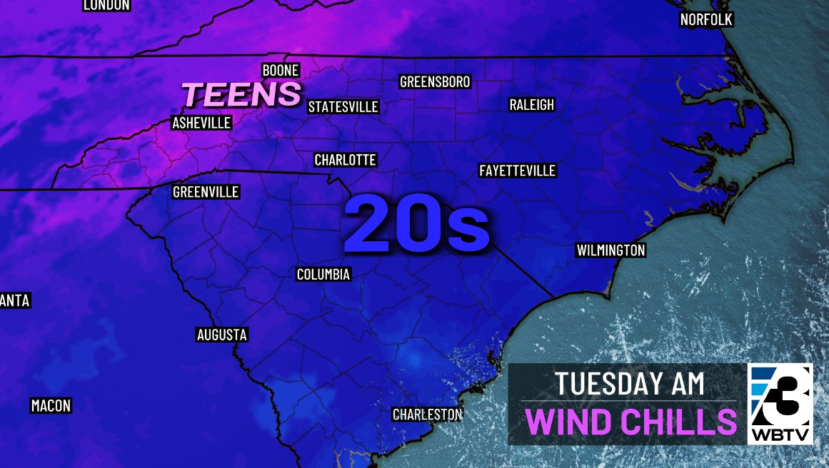 This will be noticeable 😬

At least we have a few more days of these awesome temps before the big cool down next week <a href="/WBTV_News/">WBTV News</a>
