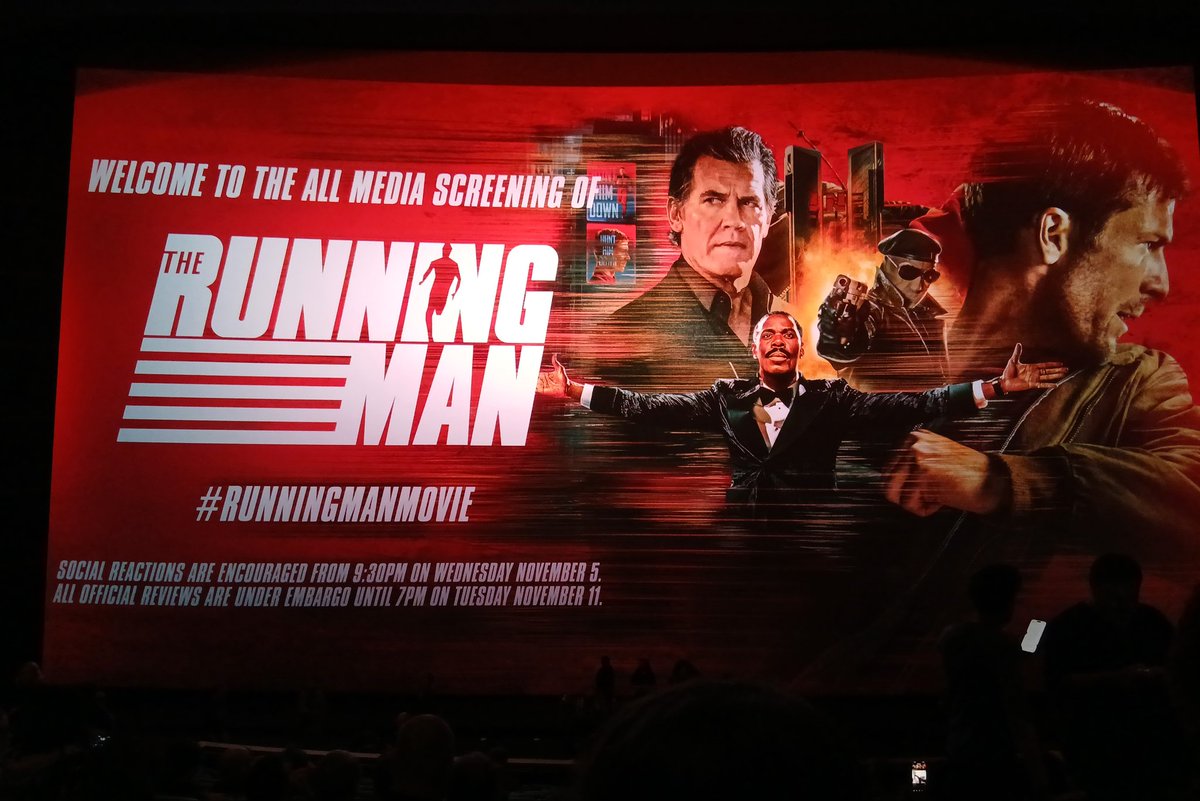 MainstreamMatt's tweet image. Edgar Wright&apos;s #TheRunningMan is propulsive popcorn filmmaking of the highest order, which occasionally dulls his signature style in favour of blockbuster mechanics, but it&apos;s terrific fun, and anchored by a charismatic, running the gamut performance from Glen Powell. 🏃‍♂️ 💥 💣