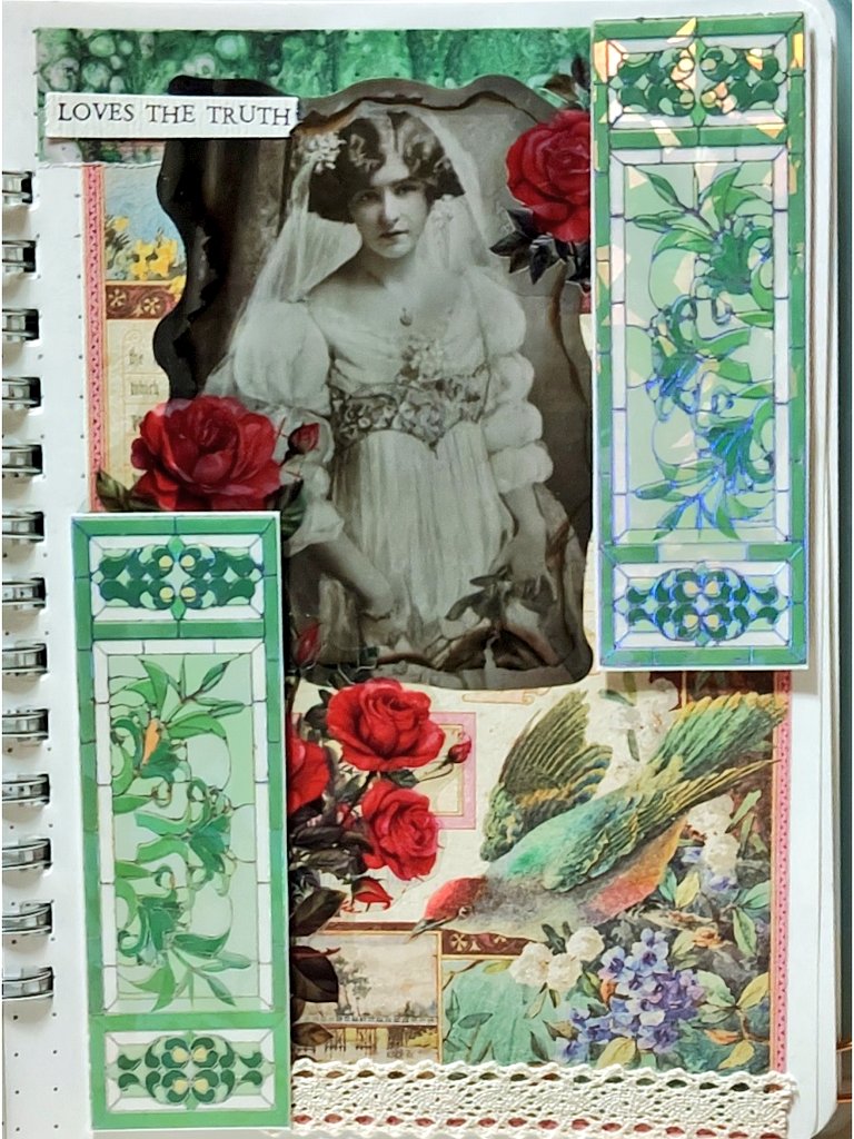 翠メインでコラージュしてみた
#コラージュ
#コラージュノート