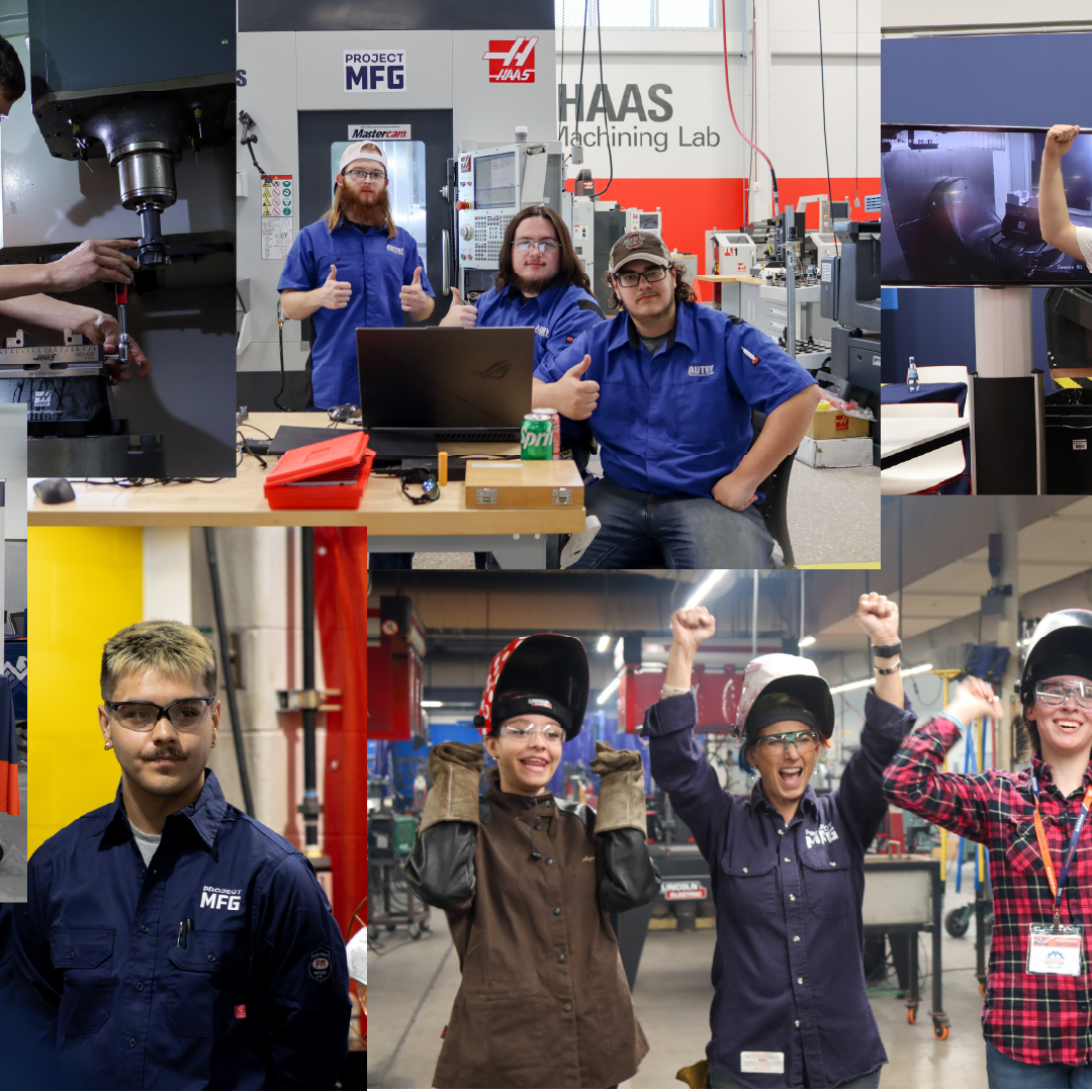 ProjectMfg's tweet image. Every Thursday this month, we’re taking a moment to celebrate the people and partnerships that make Project MFG what it is today. So, to kick off #ThankfulThursday, we want to recognize our incredible competitors! 

#ProjectMFG#Thankful #SkilledTrades #Manufacturing #Students