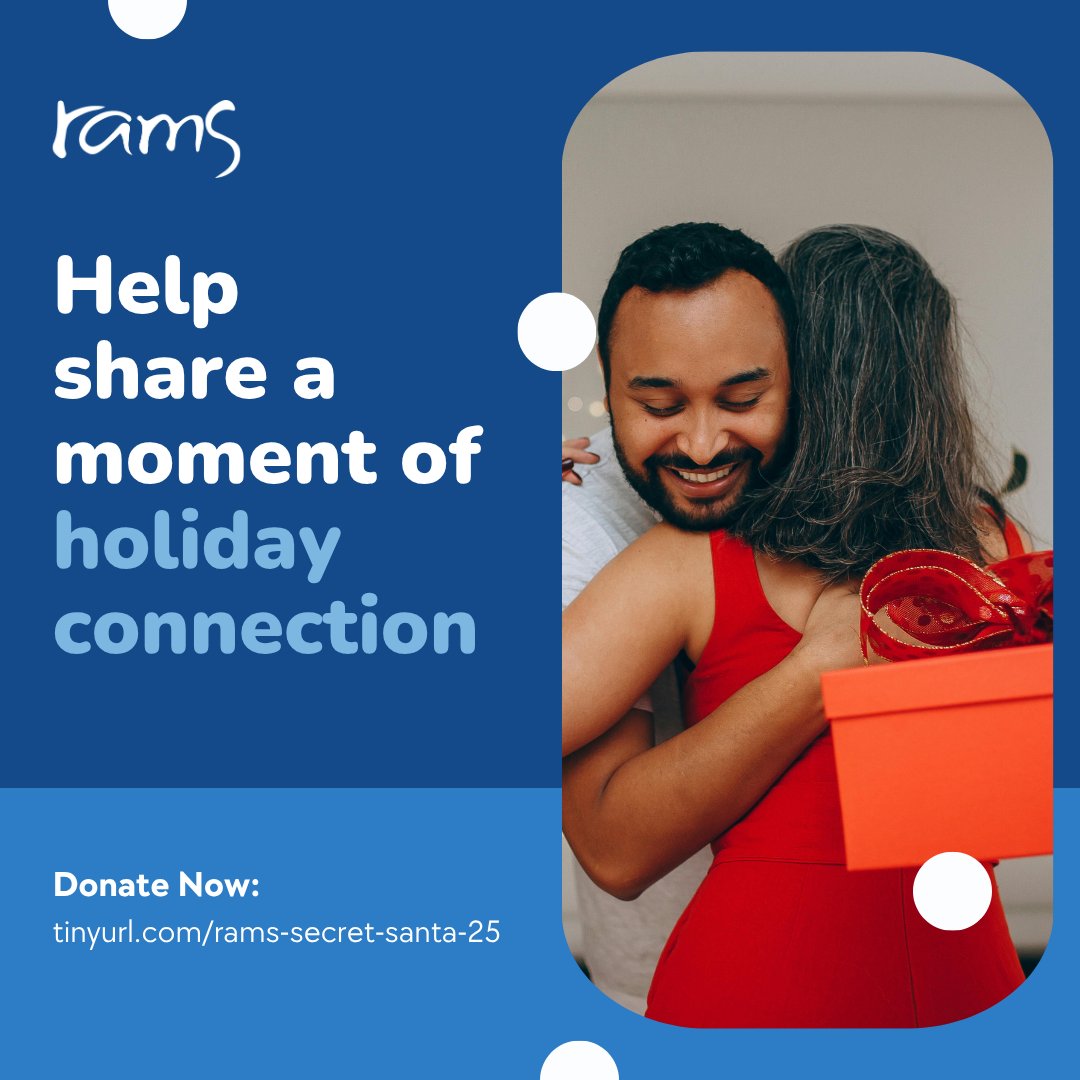 RAMSInc's tweet image. 🎁 Join RAMS in making the holidays special for residents at the Broderick Street Adult Residential Facility. Your $40 contribution will help us deliver a personal gift to each resident and share a moment of holiday connection. Give today: tinyurl.com/rams-secret-sa…
