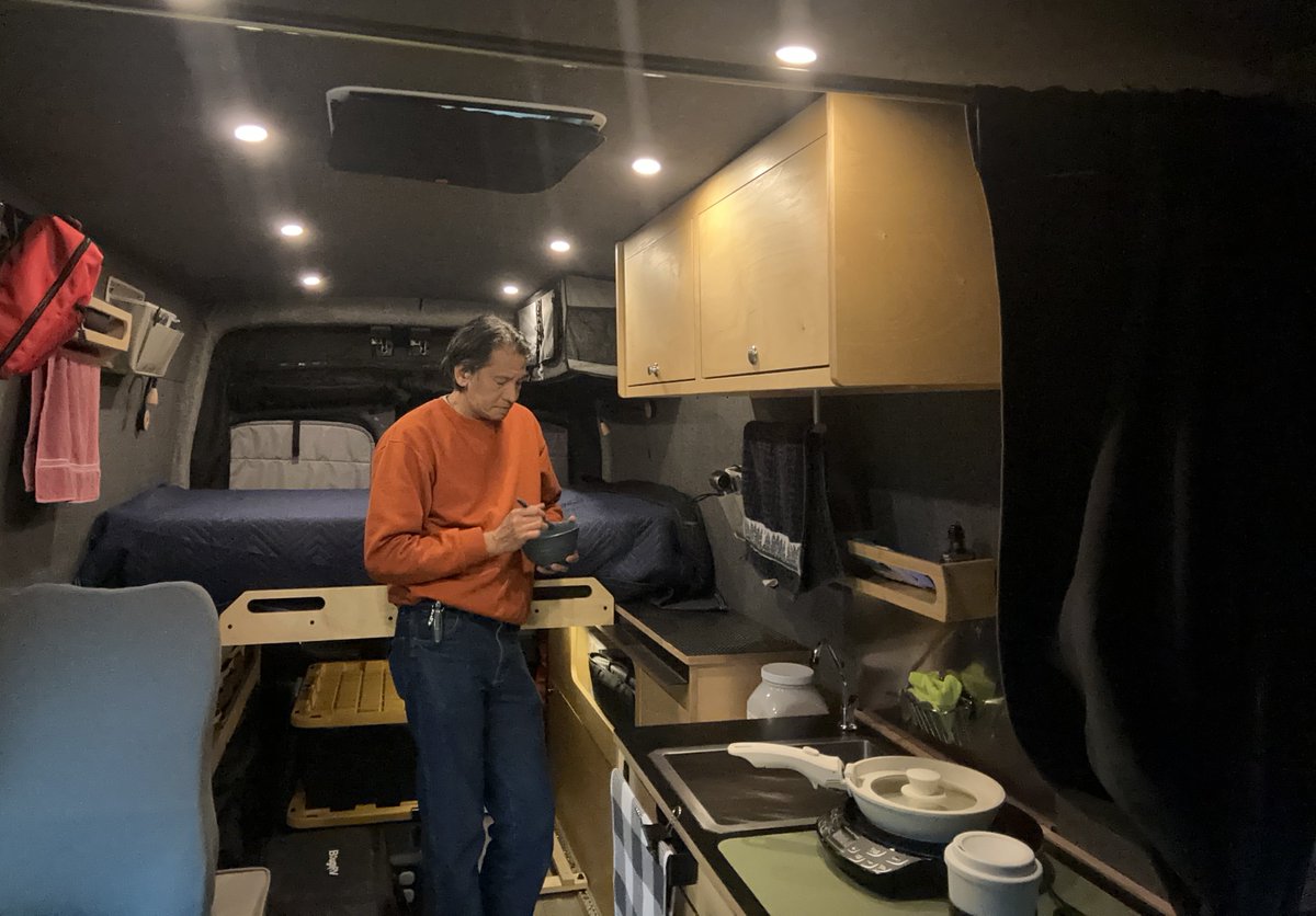 Rain and very windy outside.  Just one of those days that you just spend your day indoors.