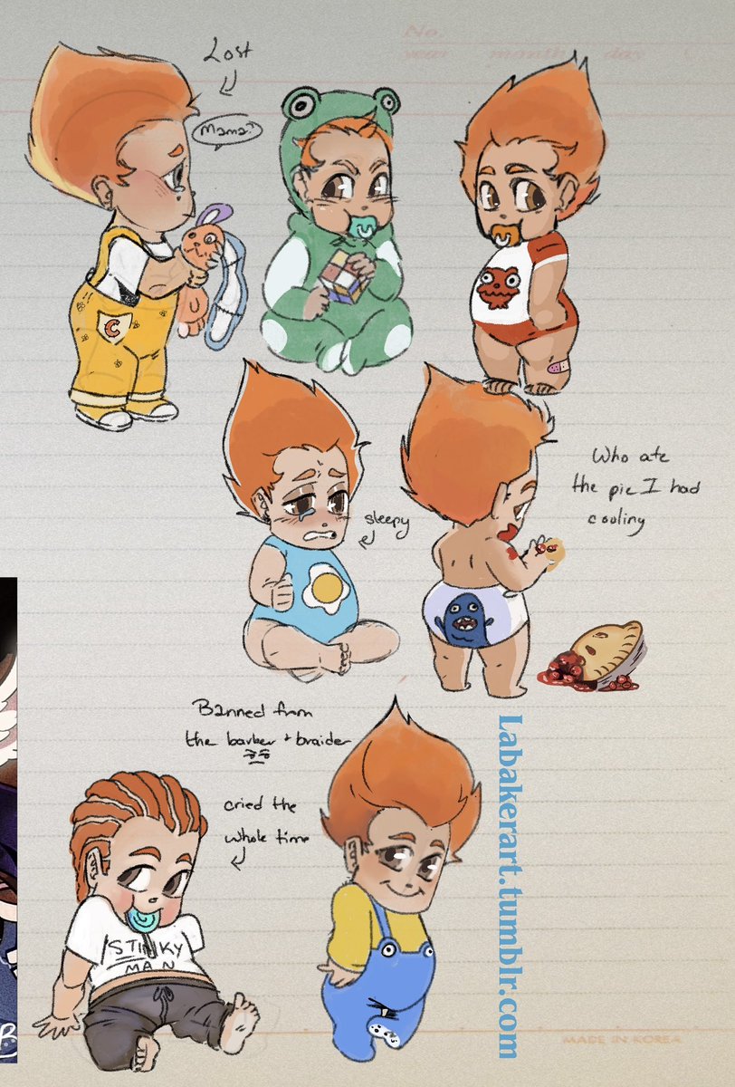 Their baby, Cornelius. He's 2, likes steak, frogs and cherry pie. Hates vacuums. What should his stuffy be named?