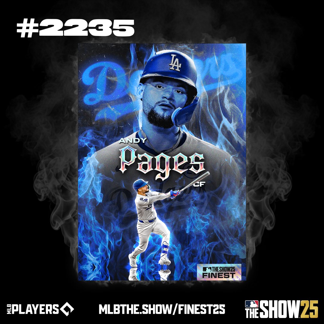 LALakeShow247's tweet photo. I helped reveal Dodgers #FINEST2025 in @MLBTHESHOW https://t.co/EEuVSMiWwM https://t.co/FOa8DSJerS