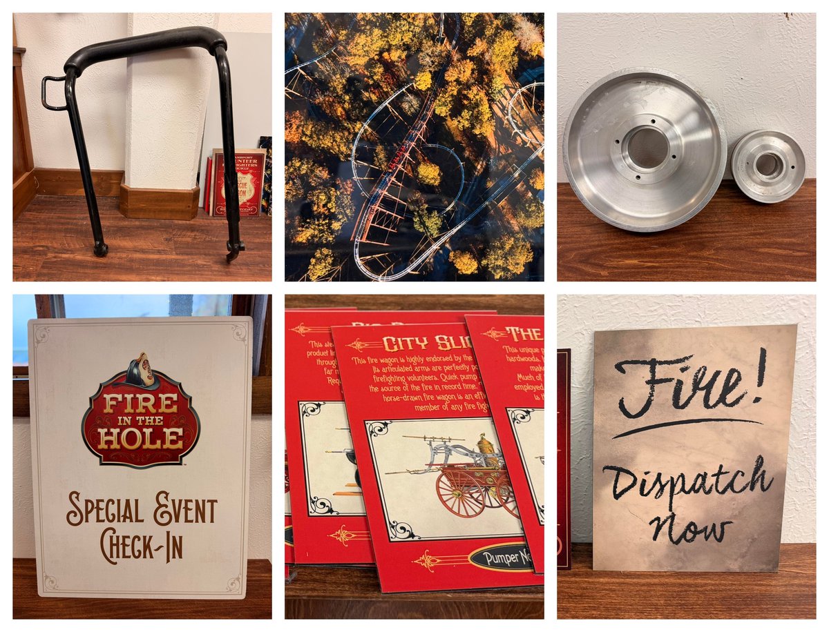 ACE_HoA's tweet photo. Want to take home a unique @SDCAttractions souvenir? Here's a sneak peak at some of the auction items that will be up for bid at #CoasterChristmas on Saturday. 👀 https://t.co/4NkkOPc9RQ