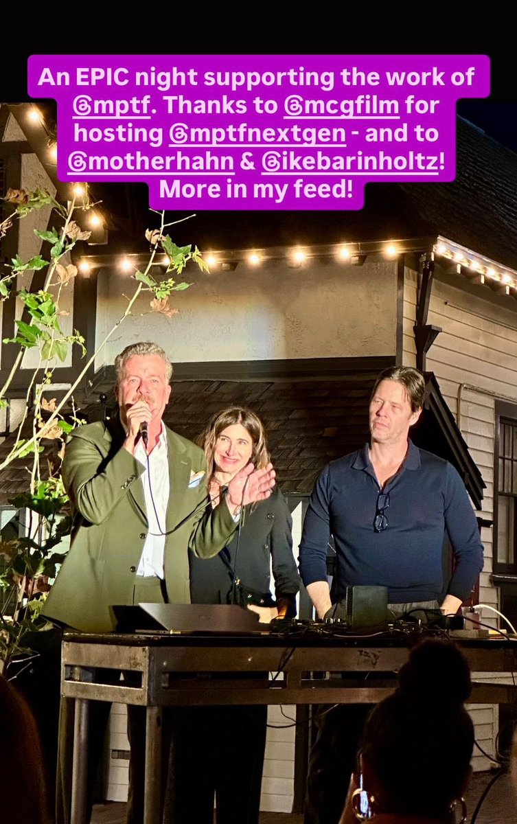 The cutiest! More of Kathryn Hahn at the MPTF NextGen Fall Fling yesterday. 

📸: jeffreyepstein via instagram story.