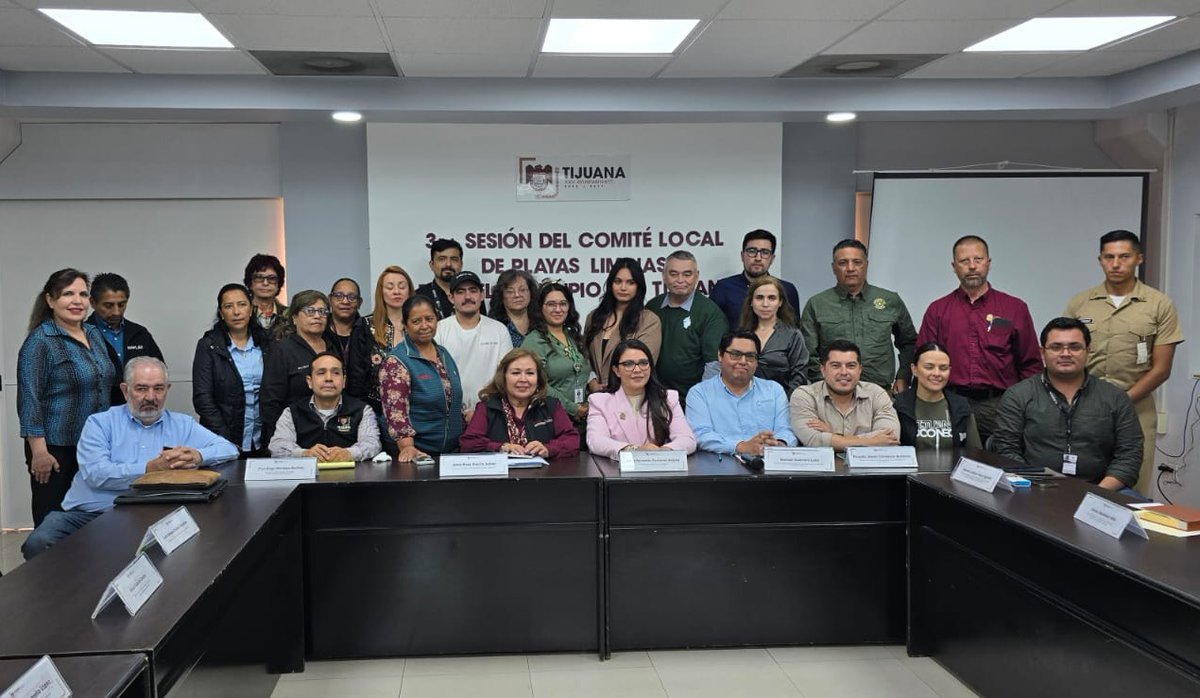 El Comité de Playas Limpias de Tijuana analiza de manera permanente los factores de la zona urbana de este municipio, para favorecer en la sustentabilidad del mar, señaló la titular de la SEPESCA BC, Alma Rosa García Juárez.

Más información aquí 👇
bajacalifornia.gob.mx/Prensa/Noticia…