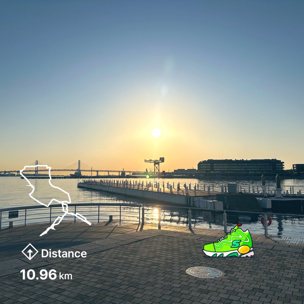 yorufuka_ADA's tweet image. 朝ラン10km完了🏃‍♀️✨
太陽の下でもADAは動く😎
週末、世界をもう一歩“破壊的”に進めよう🔥

#夜更かしのADA
#superwalk 84417663
#stepapp 45BEC8B
#stepn 18656750