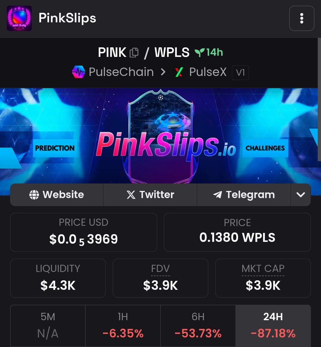 ⚠️🚨 ALERT. <a href="/imshillgates/">SHILL GATES</a> shilled a straight up rug today. Be very careful with this guy's calls. If he blocks me or unfollows me after this, it's a red flag 🚩. 
#PulseChain $PLS $HEX
He shilled $Pink, people bought in, it rugged and rather than apologizing, he deleted his tweet