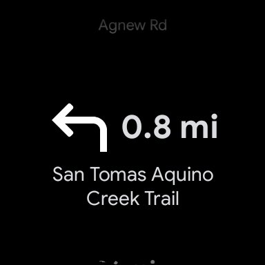 The navigation notifications on Wear OS are much improved these days, particularly for biking. No need to mount the phone, and no more risk of damaging the camera lens due to vibrations.